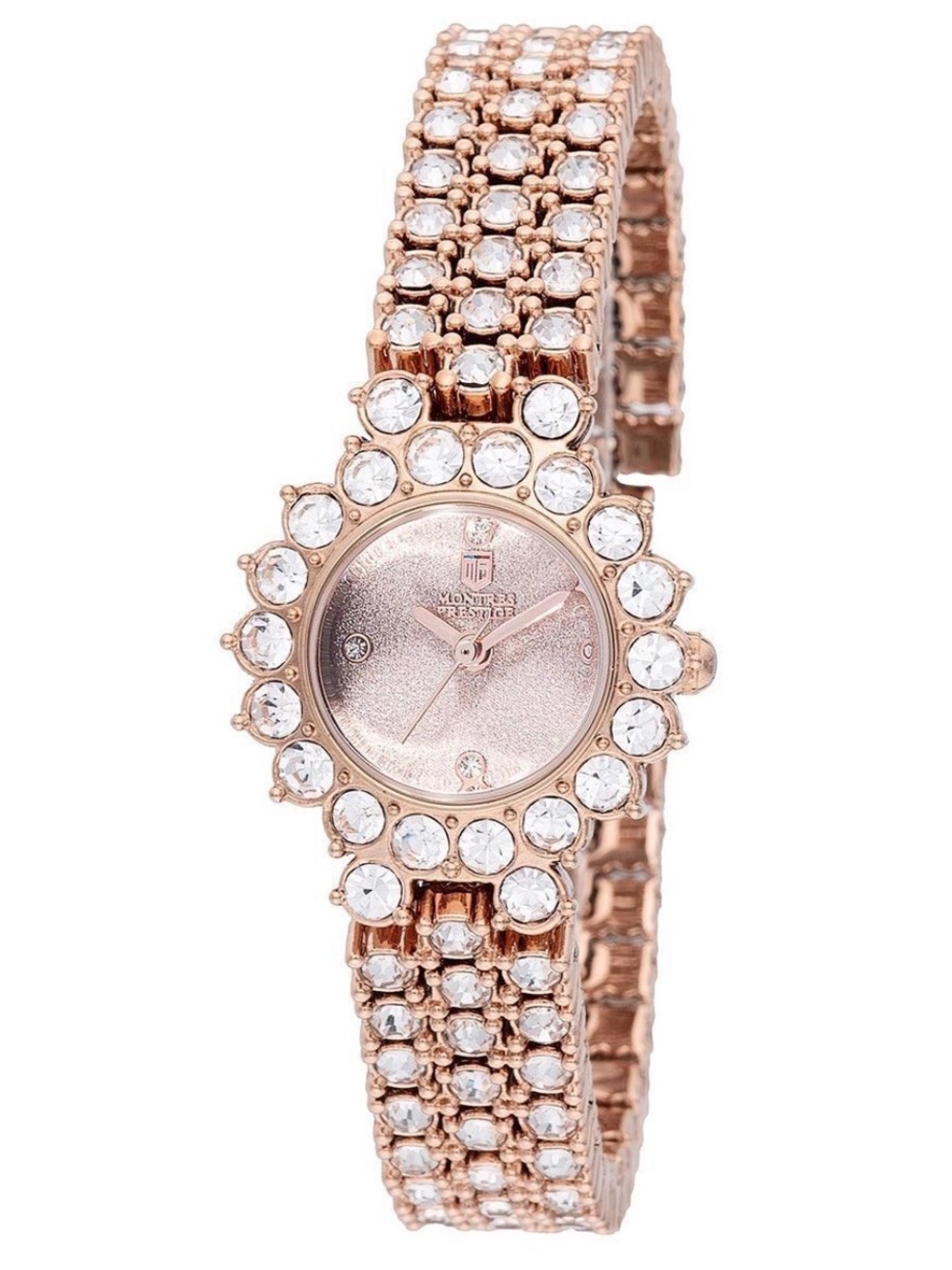 Montres Prestige X Invicta Crystal Bezel & Band Women's Watch - 26mm Rose Gold